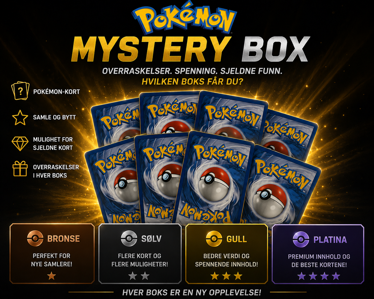 Pokémon Gull Mystery Box 15 kort